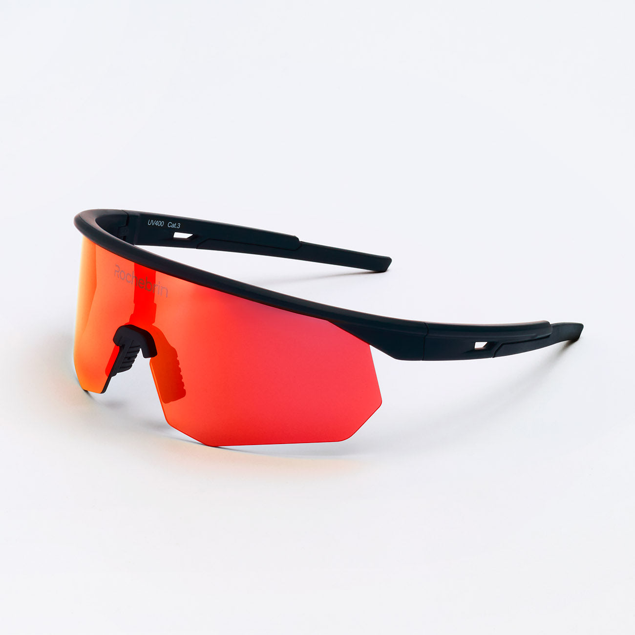 Lunette de sport Snel Perf noir et rouge – Rochebrin